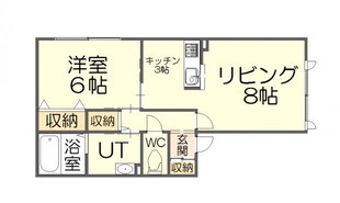 ウェルヴィラ桂岡の物件間取画像